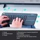 Клавіатура Logitech K400 Plus Touch Wireless Black UA (920-007145) [81156] - зображення 6