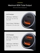 Автомобильное зарядное устройство Baseus Golden Contactor Max Dual Fast Charger Car Charger U+C 60W Dark Gray (CGJM000113) [77942] - изображение 4