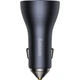 Автомобильное зарядное устройство Baseus Golden Contactor Pro Triple Fast Charger Car Charger 65W U+C+C Dark Gray (CGJP010013) [77944] - изображение 3