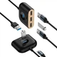 USB-хаб Baseus Square Round Box 4-Port USB-A Black 1м (CAHUB-AY01) [77938] - изображение 4