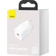 Сетевое зарядное устройство Baseus Super Si Quick Charger 1C 25W White (CCSP020102) [78688] - изображение 8
