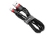 Кабель Baseus Cafule USB to Lightning 0.5m Red/Black (CALKLF-A19) [82076] - изображение 2