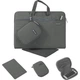 Сумка для ноутбука WiWU Campus Slim Case for MacBook 13,3" Grey [88401] - изображение 3