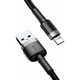 Кабель Baseus Cafule Lightning to USB-A 0.5m Grey/Black (CALKLF-AG1) [102007] - зображення 5