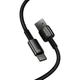 Кабель Baseus Tungsten Gold USB-A to USB-C 2m Black (CAWJ000101) [106123] - изображение 5