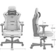 Геймерське крісло Anda Seat Kaiser 3 L Fabric Black (AD12YDC-L-01-B-CF) [121295] - зображення 10