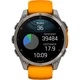 Смарт-годинник Garmin Fenix 8 AMOLED Sapphire 47mm Titanium with Spark Orange/Graphite Silicone Band (010-02904-10) [115077] - зображення 10