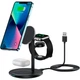 Беспроводное зарядное устройство Choetech T585-F 3 в 1 Magnetic Wireless Charging Black [123385] - изображение 10