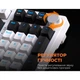 Клавиатура GamePro MK170W Red Switch White [121469] - изображение 12