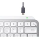 Клавіатура Logitech MX Keys Mini Wireless Illuminated Pale Grey UA (920-010499) [124827] - зображення 5