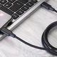 Кабель Proove Striped Silicone USB-C to USB-C 60W 1m Black (CCSS60002201) [133331] - изображение 3