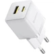 Мережевий зарядний пристрій Baseus Palm 30W USB-C/USB-A Moon White (P1011160A213-00) [132860] - зображення 1
