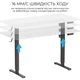 Компьютерный игровой стол OfficePro ODE1670WB [140167] - изображение 3