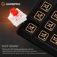 Клавиатура GamePro Genesis Metallic Outemu Red Swithes USB Black (MK144B) [152665] - изображение 11