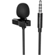 Петличний мікрофон Hoco L14 3.5mm 2m Black [136290] - зображення 1