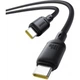 Кабель Baseus Silky Series Type-C to Type-C 100W 1m Black (P10377704113-00) [141244] - зображення 3