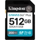 Карта памяти Kingston SDXC Canvas Go! Plus 512GB Class 10 UHS-I U3 V30 (SDG4/512GB) [138275] - изображение 1