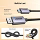 Кабель Ugreen DP125 DisplayPort to HDMI 2.0 4K 3m Black (35843) [140568] - изображение 5