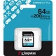 Карта памяти Kingston SDXC Canvas Go! Plus 64GB Class 10 UHS-I U3 V30 (SDG4/64GB) [140291] - изображение 3