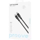 Кабель Proove Soft Silicone USB-C to USB-C 60W 1m Black (CCSO60002201) [130635] - зображення 5