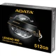 SSD накопитель ADATA Legend 900 512GB (SLEG-900-512GCS) [135447] - изображение 6