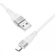 Кабель Proove Soft Silicone USB-A to Micro-USB 2.4A 1m White (CCSO20001302) [130626] - изображение 3
