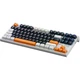 Клавиатура GamePro MK180 Hot-Swap Red Swich RGB USB White (MK180W) [121470] - изображение 2