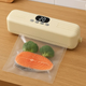 Вакууматор упаковщик аккумуляторный для продуктов от USB 60 КПа Бежевый ( см1172601 ) - изображение 6
