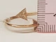 Золотое кольцо с фианитами. КВ1139И 17 - изображение 5