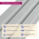 Рейка декоративна Sticker Wall WPC стінова 200х11х2900мм SW-00003012 - зображення 4