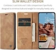 Чехол книжка с магнитом Samsung Galaxy S25 FE S731 CaseMe Brown (43490-30) - изображение 2