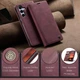 Чехол книжка с магнитом Samsung Galaxy S25 FE S731 CaseMe Wine (43490-42) - изображение 6