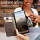 Чохол-книжка з магнітом Samsung Galaxy S25 FE S731 CaseMe Dark Brown (43490-05) - зображення 9