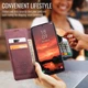 Чехол книжка с магнитом Samsung Galaxy S25 FE S731 CaseMe Wine (43490-42) - изображение 9