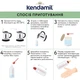 Сухая молочная антиколиковая смесь Kendamil Comfort 0-12 месяцев 800 г (92000057) - изображение 4