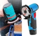 Акумуляторна болгарка 12V + 2 диски, 2 акумулятори / Електроболгарка для дому / Міні болгарка - изображение 3
