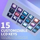 Міні-клавіатура консольна панель AJAZZ AKP153 Stream Controller, Studio Deck, 15 макропрограмованих клавіш, дії в програмах і SoftwarSe, таких як OBS, Twitch, YouTube тощо, для потокового передавання, ігор, роботи з Mac і ПК, білий - изображение 4