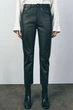 Брюки из искусственной кожи Zara 2969/045 - 42 - изображение 2