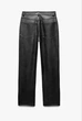 Брюки из искусственной кожи Zara 2969/045 - 42 - изображение 5