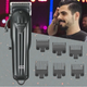Акумуляторна машинка для стрижки VGR V-282 Портативна машинка для стрижки 6 насадок 2500 mAh 1,5-13 mm - зображення 4