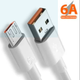 Micro USB 6A - 1м кабель для швидкої зарядки та передачі даних, високошвидкісний Micro USB кабель - изображение 4