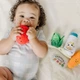 Мультисенсорная игрушка-корзина для еды Melissa&Doug разноцветный (5 предметов/текстиль) (MD30730) - изображение 2