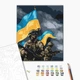 Картина за номерами ЗСУ © Ольга Бочулінська 48x60 BS53127L - зображення 2