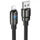 Зарядний кабель USB-Lightning для iPhone / Провід шнур юсб лайтнінг для зарядки айфона Apple пристроїв (1,2м) - зображення 1