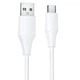 USB кабель Type-C для зарядки телефону / Провід шнур юсб тайп сі для швидкої зарядки та передачі даних 1м - зображення 1