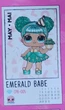 Кукла Игровой набор Lol Surprise! Confetti Pop Birthday Emerald babe Collectible Doll День рождение май 589969 - изображение 4