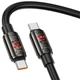 Кабель USB Type-C to USB Type-C Провод шнур юсб тайп си на юсб тайп си для быстрой зарядки и передачи данных 1,2 м - изображение 3