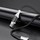 Зарядний кабель USB-Lightning для iPhone / Провід шнур юсб лайтнінг для зарядки айфона Apple пристроїв 1м Borofone - зображення 3