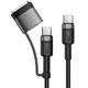 Кабель USB Type-C to USB Type-C Провод шнур юсб тайп си на юсб тайп си для быстрой зарядки и передачи данных 1,2 м 240W - изображение 2