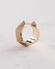 Серьга - кольцо FACETS (желтое золото) Reytel 69045097 - изображение 4
